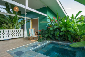 Namaitamí Casa Hermosa con AC y piscina a Solo 650 Metros del Parque Nacional Cahuita